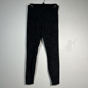 lululemon athletica Black Patterned Track Pants